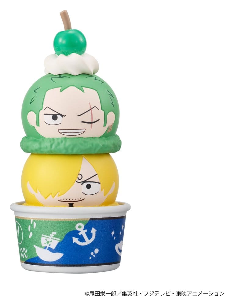 One Piece Tsumichen Stack Up & Change Megahouse Trading Figure Assortment close up detail