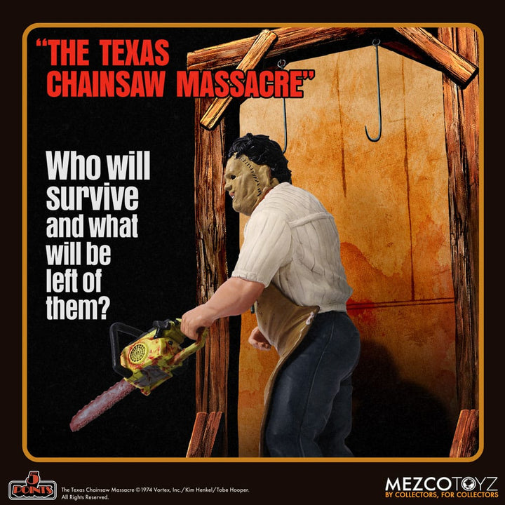 Mezco Leatherface The Texas Chain Saw Massacre 1974 5 Points Action Figure