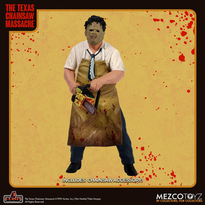 Mezco Leatherface The Texas Chain Saw Massacre 1974 5 Points Action Figure