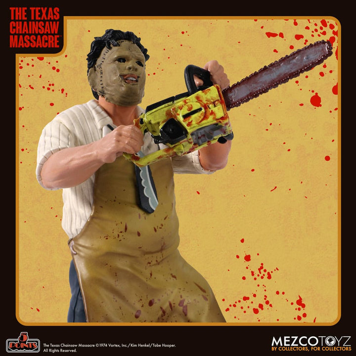 Mezco Leatherface The Texas Chain Saw Massacre 1974 5 Points Action Figure