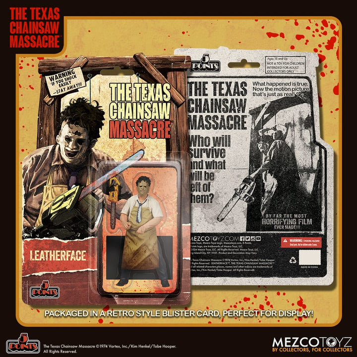 Mezco Leatherface The Texas Chain Saw Massacre 1974 5 Points Action Figure
