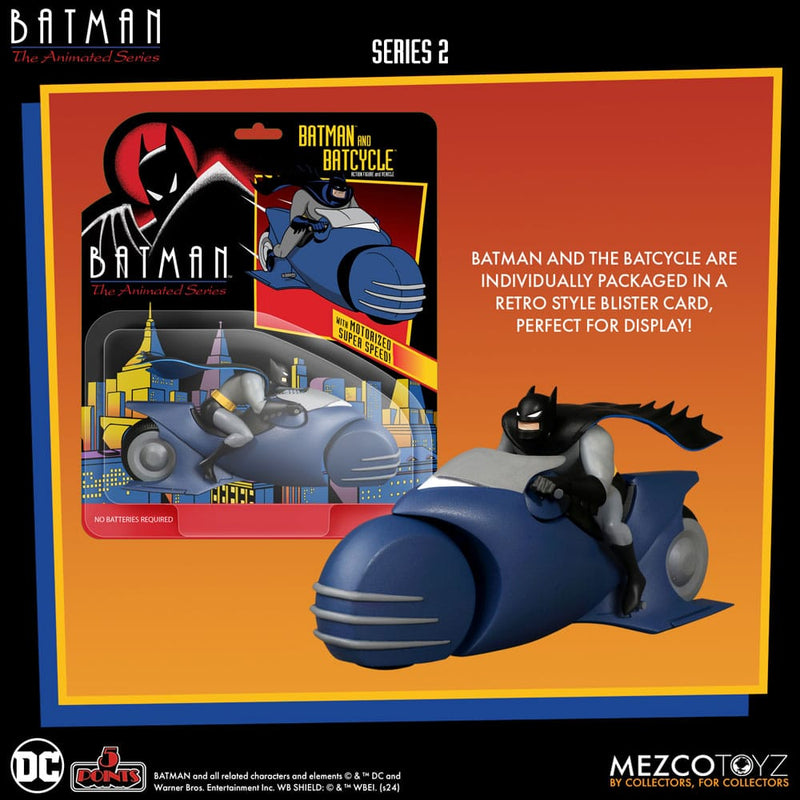 Batman & Batcycle Batman: The Animated Series 5 Points Deluxe Box Set