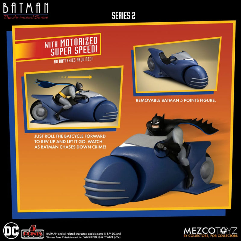 Batman & Batcycle Batman: The Animated Series 5 Points Deluxe Box Set