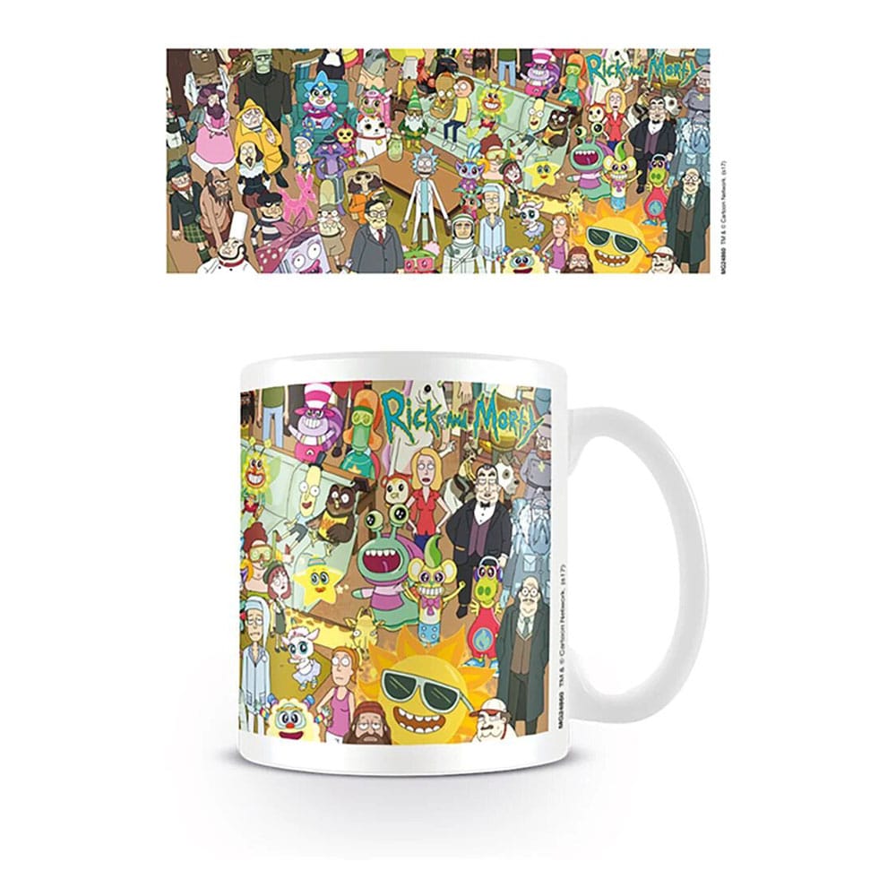 Rick and Morty Characters Mug
