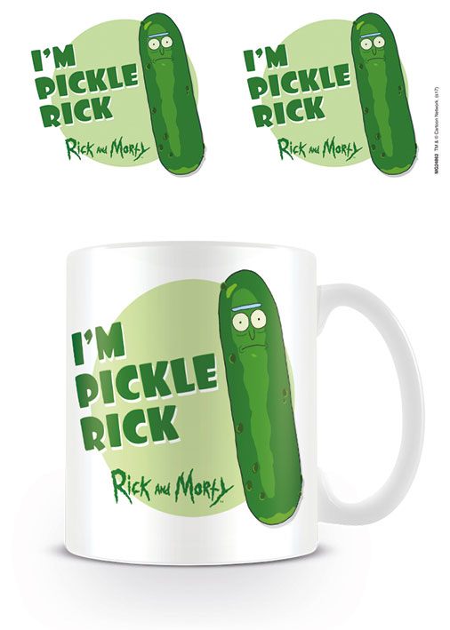 Rick and Morty Pickle Rick Character Mug