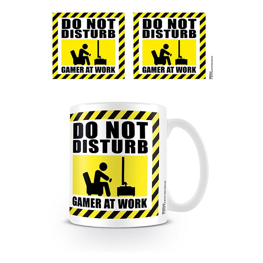 Gamer at Work Do Not Disturb Sign Mug