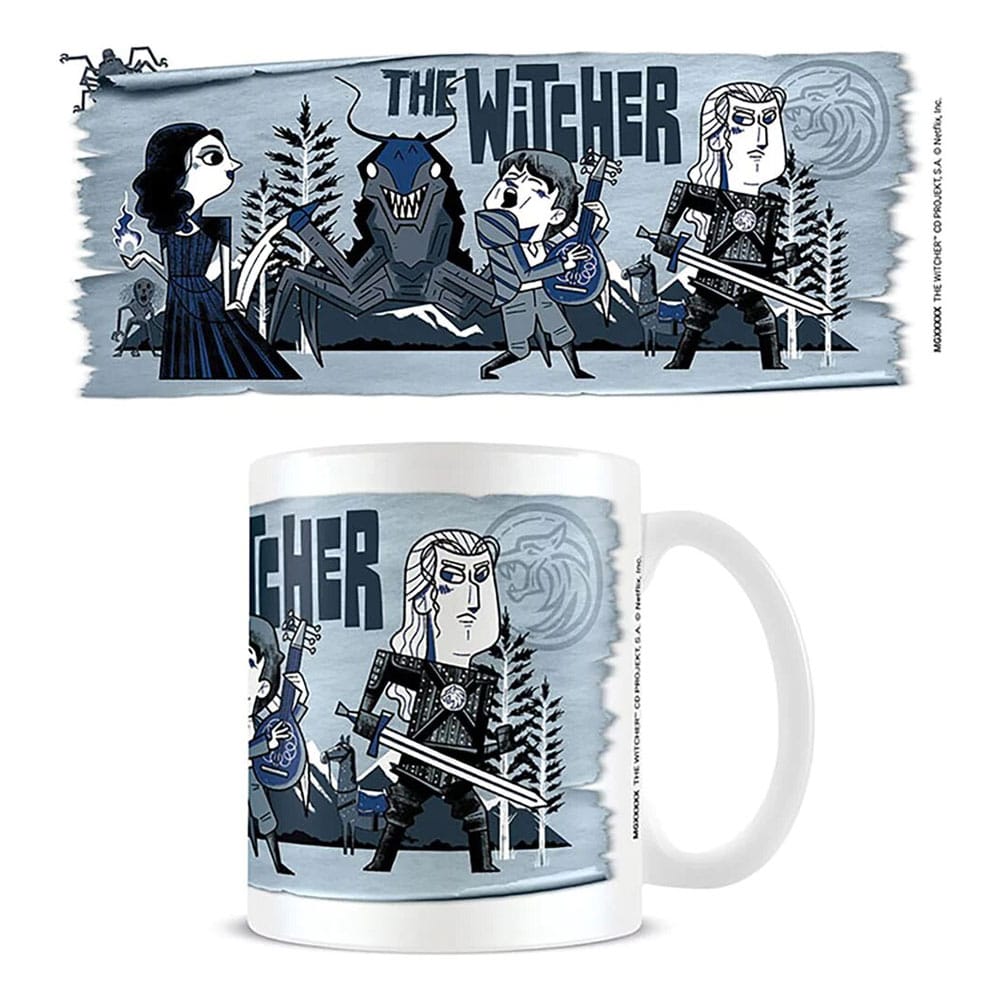 The Witcher Illustrated Adventure Mug