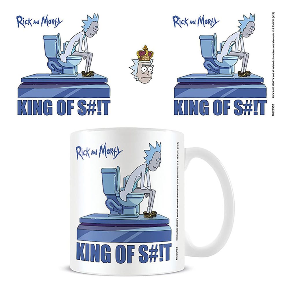 Rick and Morty King of Shit Mug
