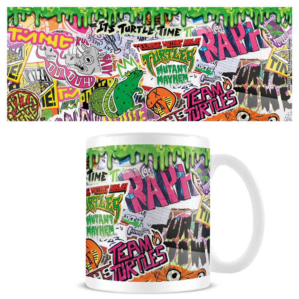 Teenage Mutant Ninja Turtles Mutant Mayhem Graffiti Mug