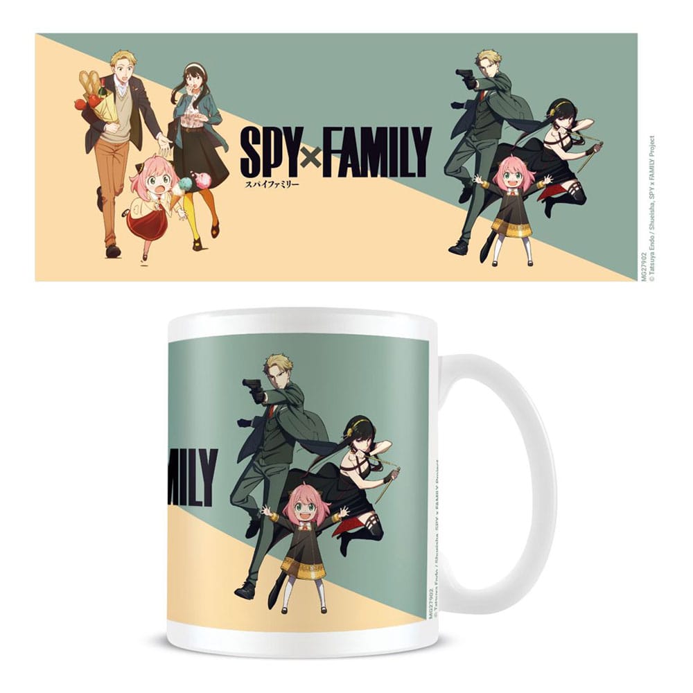 Spy x Family Cool Versus Family Mug