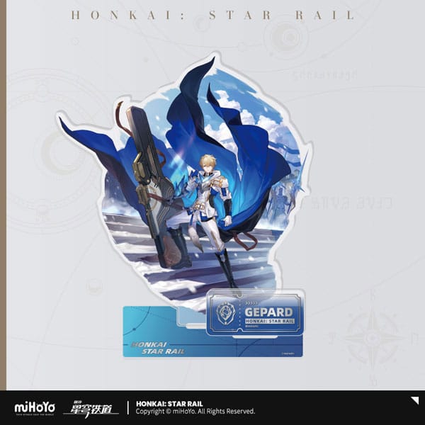 Honkai Star Rail Gepard Acrylic Figure 17 cm