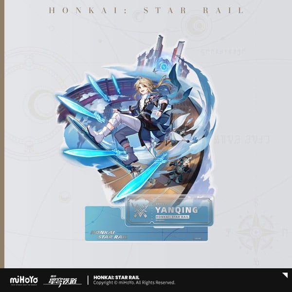 Honkai Star Rail Yanqing Acrylic Figure 16 cm