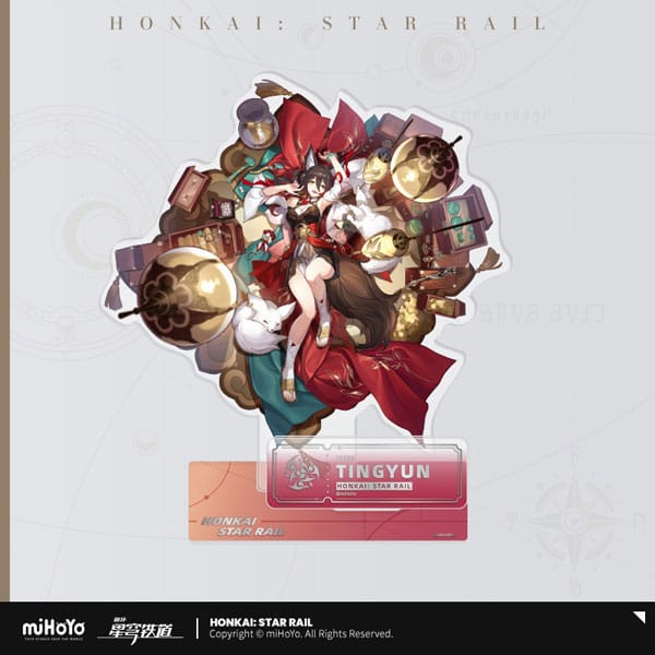 Honkai Star Rail Tingyun Acrylic Figure 17 cm
