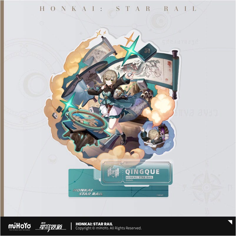 Honkai Star Rail Qingque Acrylic Figure 16 cm