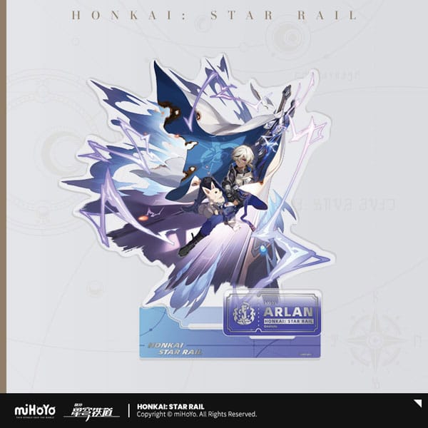 Honkai Star Rail Arlan Acrylic Figure 18 cm