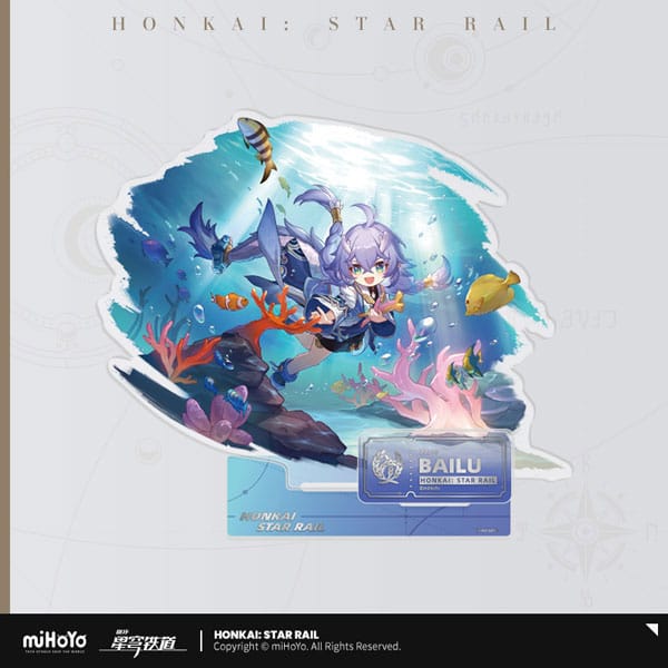 Honkai Star Rail Bailu Acrylic Figure 20 cm