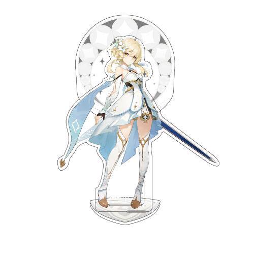 Genshin Impact Lumine Traveler Theme Series Acrylic Figure 14 cm