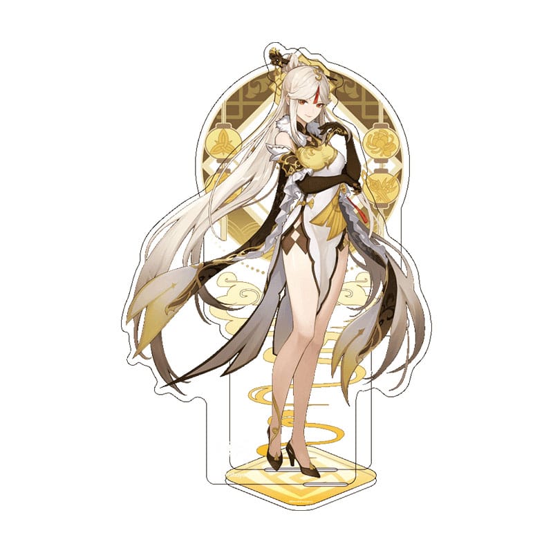 Genshin Impact Ningguang Liyue Theme Series Character Acrylic Figure 14 cm