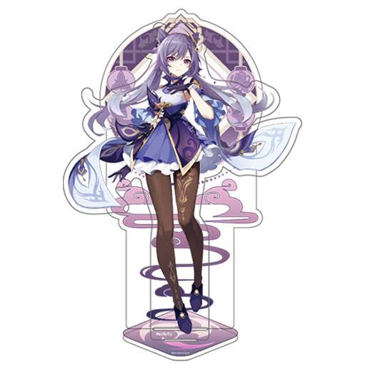 Genshin Impact Keqing Liyue Theme Series Character Acrylic Figure 14 cm