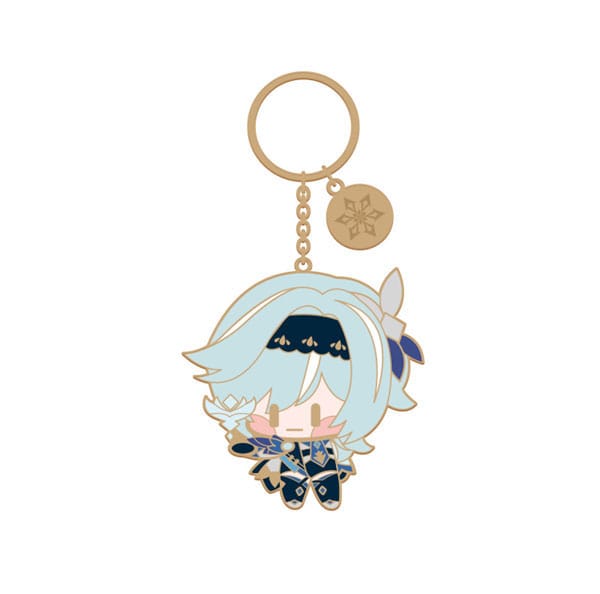 Genshin Impact Eula Character Metal Keychain