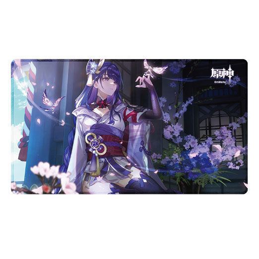 Genshin Impact Raiden Shogun Firefly ACG Carnival 2022 Mousepad 70x40 cm