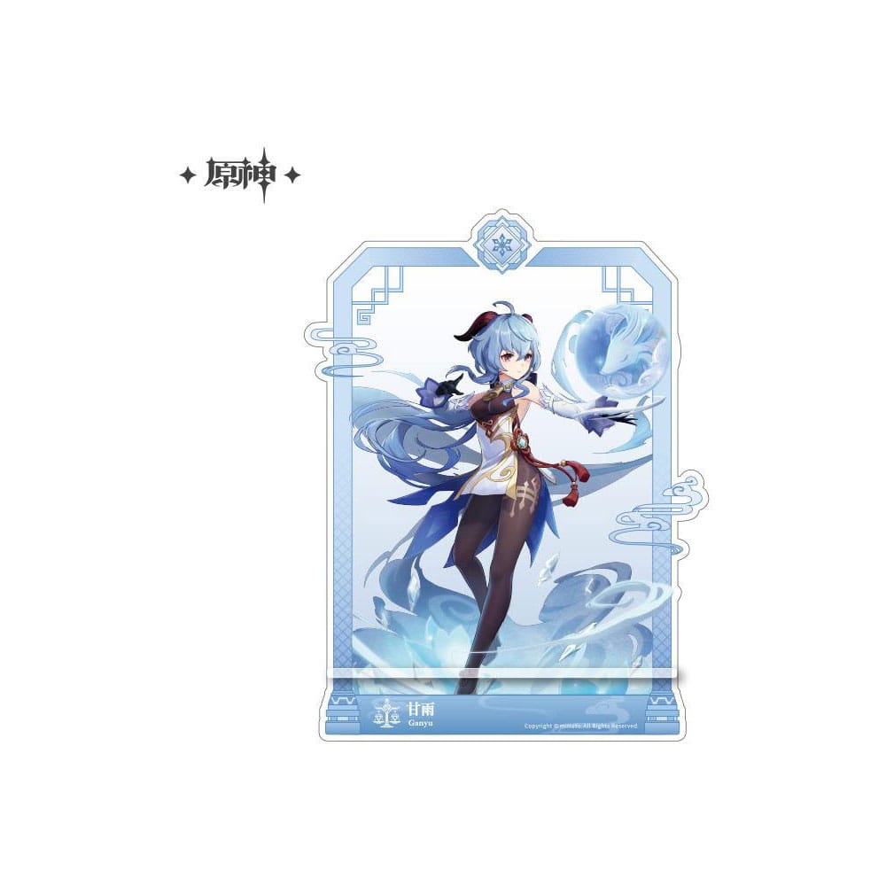 Genshin Impact Ganyu Acrylic Phone Stand 17 cm