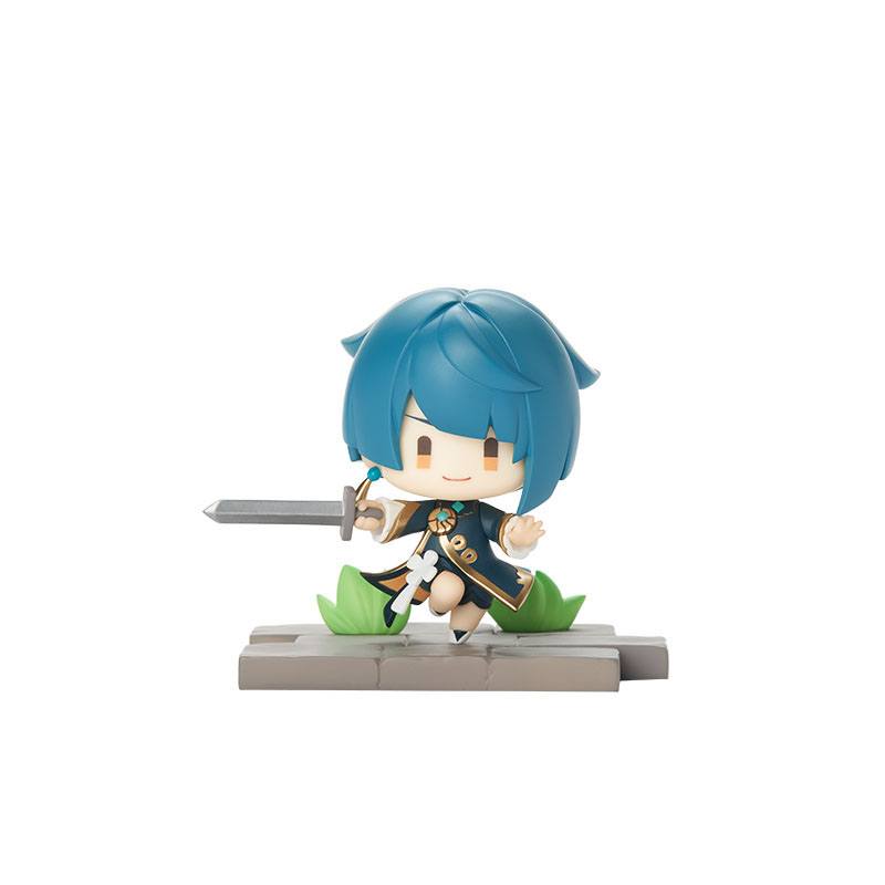 Genshin Impact Mini Figure Set Liyue Edition Battle Scene Collection 6 Pack 6 cm