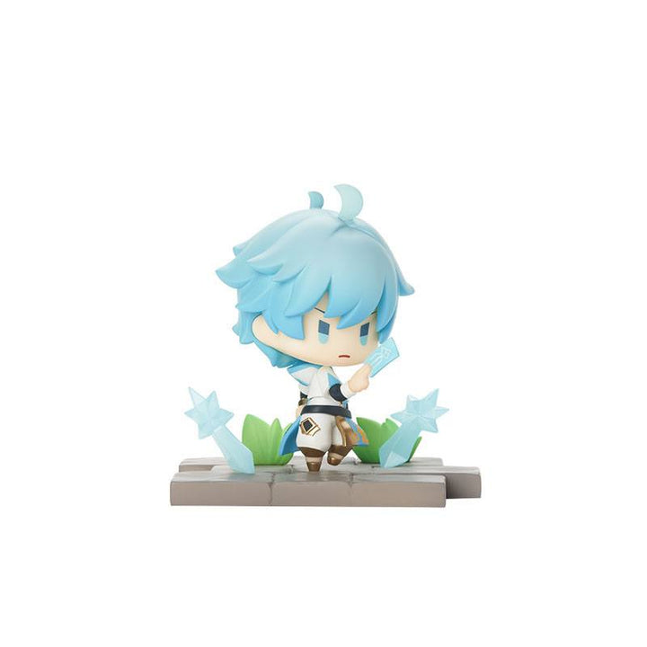 Genshin Impact Mini Figure Set Liyue Edition Battle Scene Collection 6 Pack 6 cm