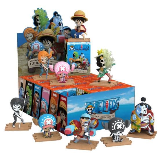 One Piece Series 2 One Piece Freenys Hidden Dissectibles Vinyl Figure Blind Box 4 Inch Assortment 12 Pieces