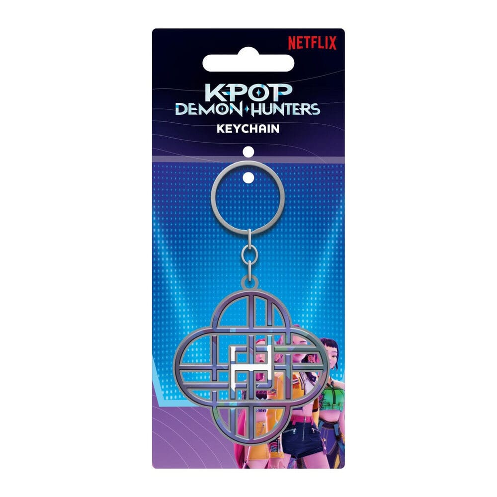 KPop Demon Hunters Huntrix Metal Keychain
