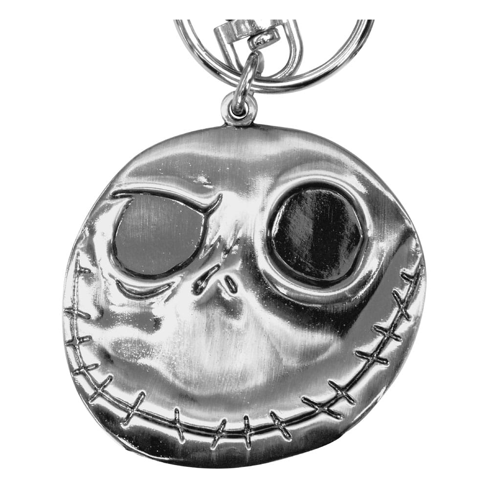 Disney Jack Nightmare Before Christmas Metal Keychain Good and Bad Day