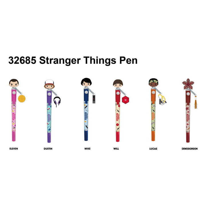 Stranger Things 3D Head Topper Spinning Pen