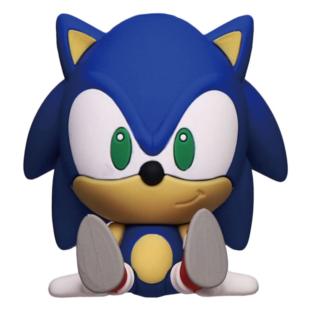 Sega Sonic Sonic The Hedgehog 3D Magnet Sonic Sitting