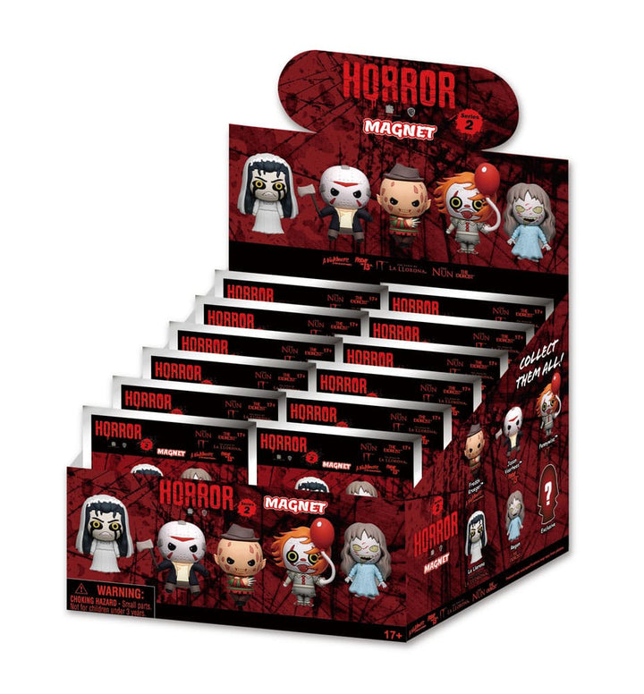 Warner Brother Horror Series 2 Blind Pack Display