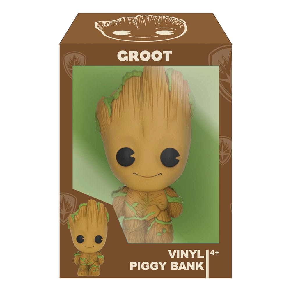 Guardians of the Galaxy Groot Figural Bank Deluxe Box Set