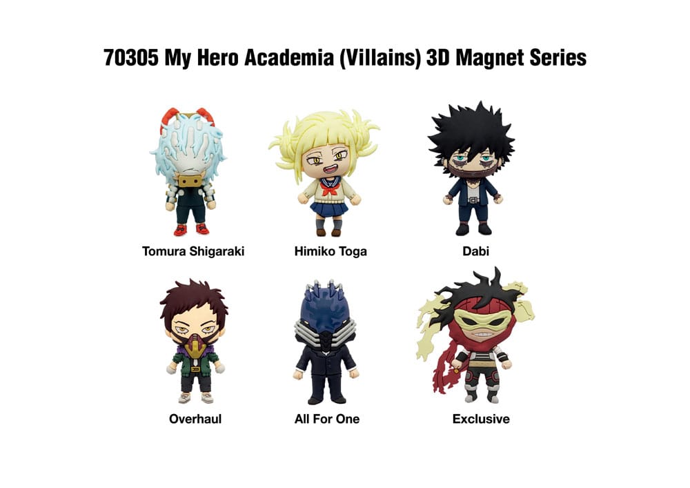 My Hero Academia Series 1 Blind Pack Magnet Display Box of 12