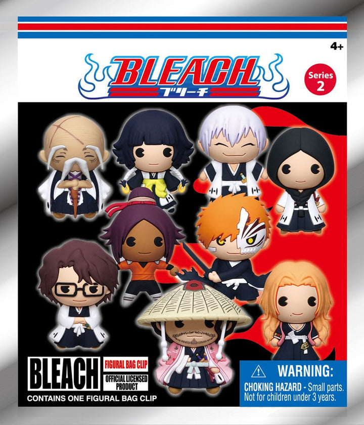 Bleach Series 2 3D PVC Bag Clips Display