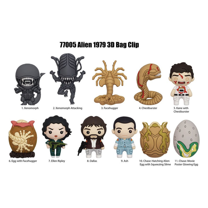 Alien PVC Bag Clips Alien Funko POP Vinyl Figure