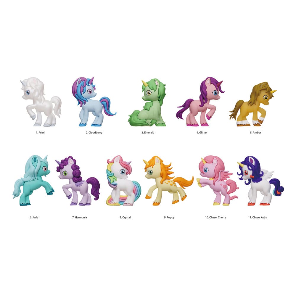 Unicorns 3D PVC Bag Clips Series 1 Display 24