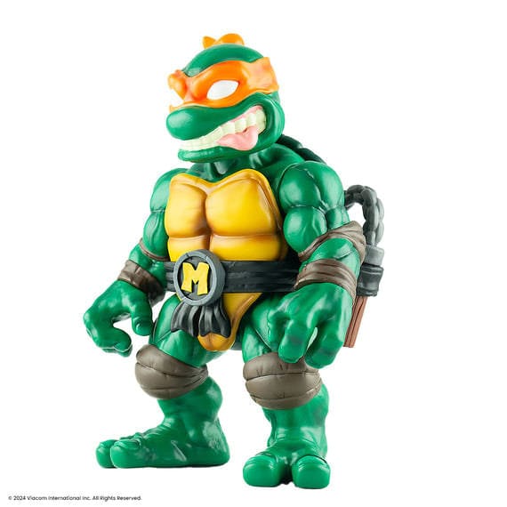 Teenage Mutant Ninja Turtles Soft Vinyl Figure Michelangelo 20 cm, showing reverse