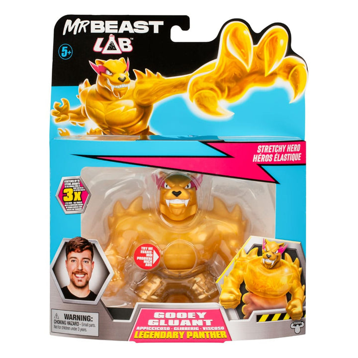 MrBeast Lab Stretchy Figure by Heroes of Goo Jit Zu Legendary Panther