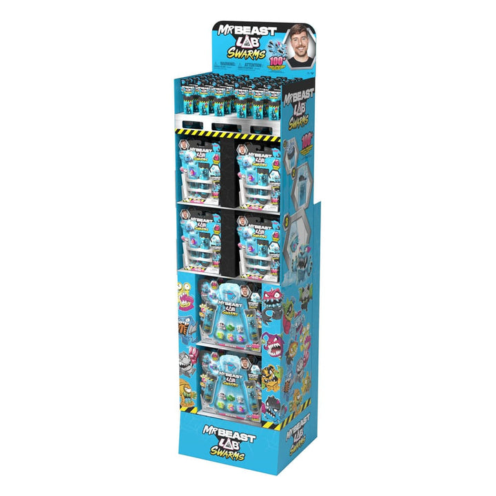 Mr. Beast Lab Swarms Mini Figures 12-Pack Display 3 cm (56 Count)