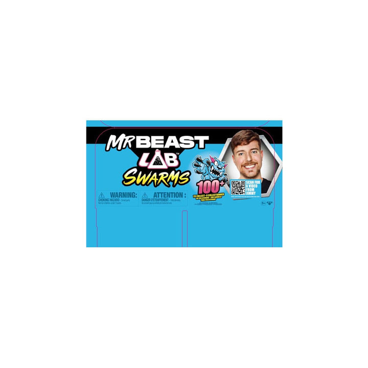 Mr. Beast Lab Swarms Mini Figures 12-Pack Display 3 cm (56 Count)