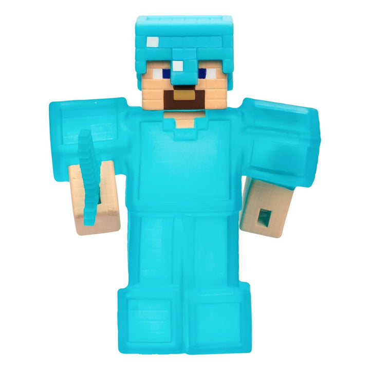 Minecraft Steve Heroes of Goo Jit Zu Meteor Madness Stretch Figure 12 cm