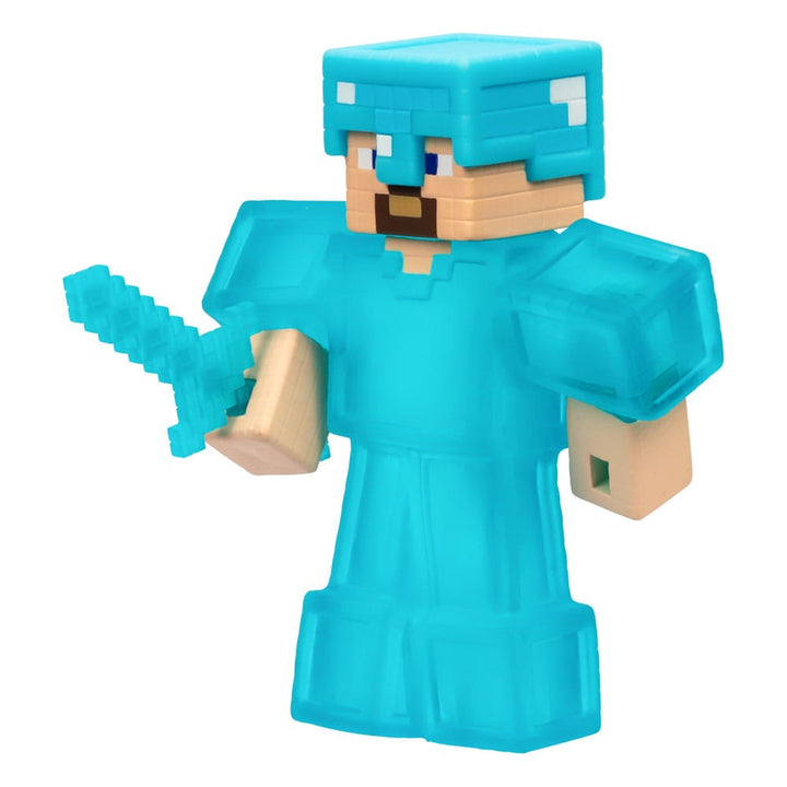 Minecraft Steve Heroes of Goo Jit Zu Meteor Madness Stretch Figure 12 cm