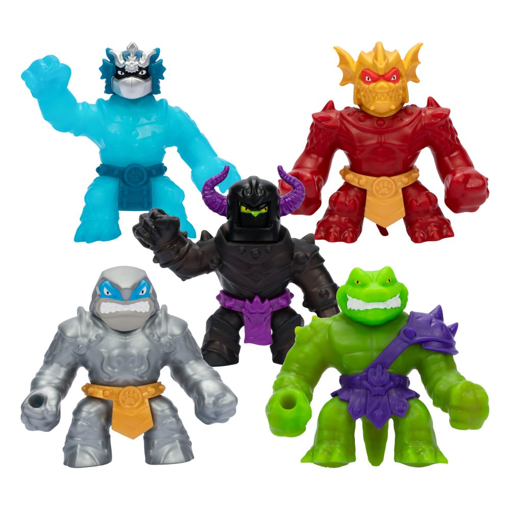 Heroes of Goo Jit Zu Meteor Madness Stretch Figures Assorted 11 cm Pack of 5