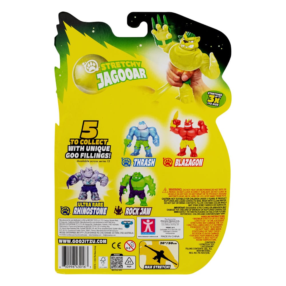Heroes of Goo Jit Zu Jagooar Meteor Madness Stretch Figure 12cm