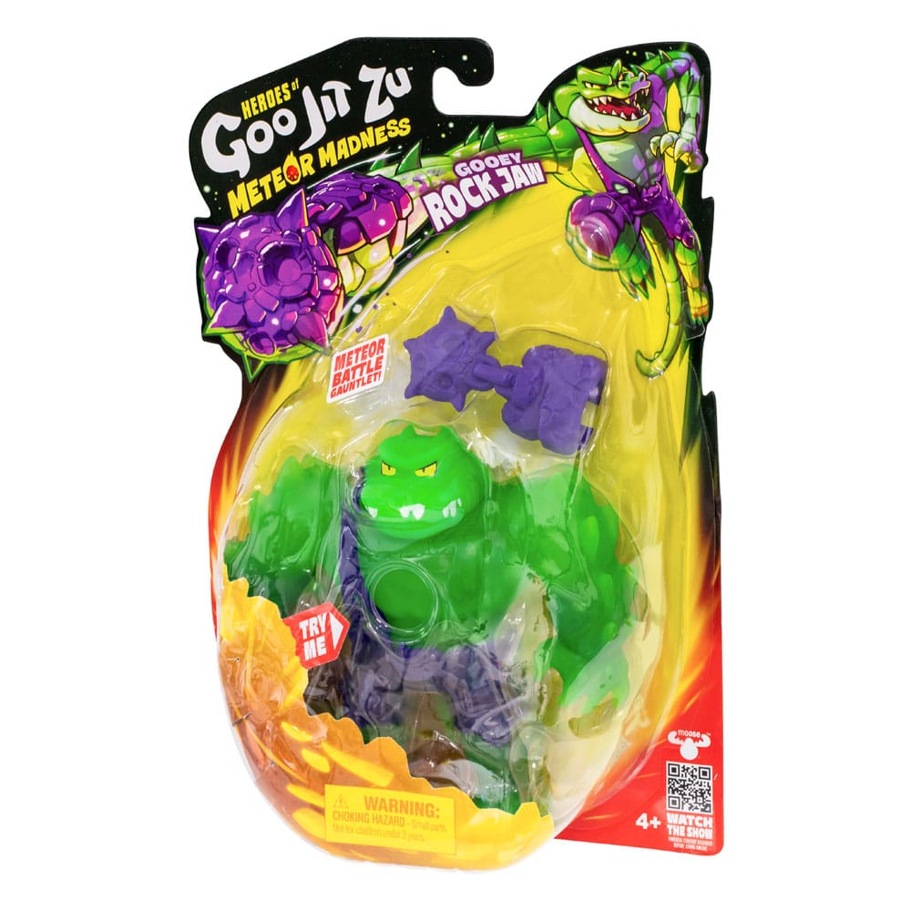 Heroes of Goo Jit Zu Rock Jaw Meteor Madness Stretch Figure 12cm
