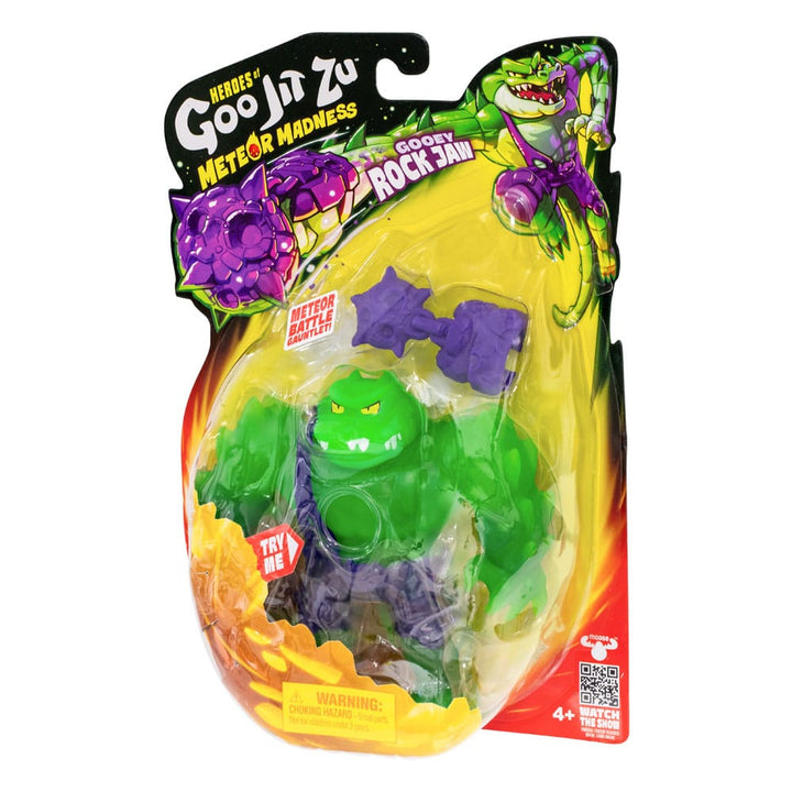 Heroes of Goo Jit Zu Rock Jaw Meteor Madness Stretch Figure 12cm