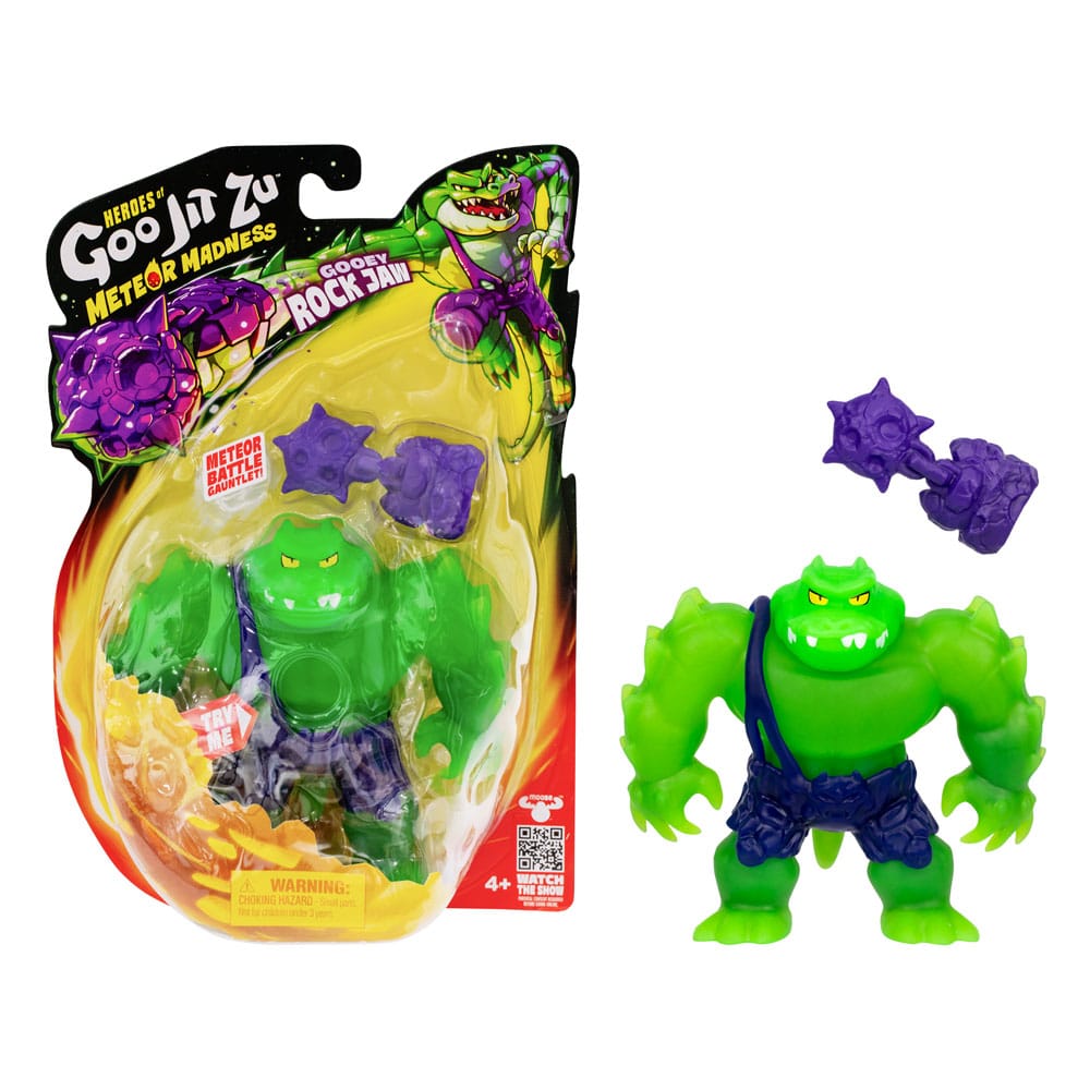 Heroes of Goo Jit Zu Rock Jaw Meteor Madness Stretch Figure 12cm